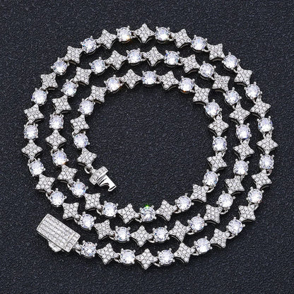 6mm Sparkling Diamond Tennis Chain