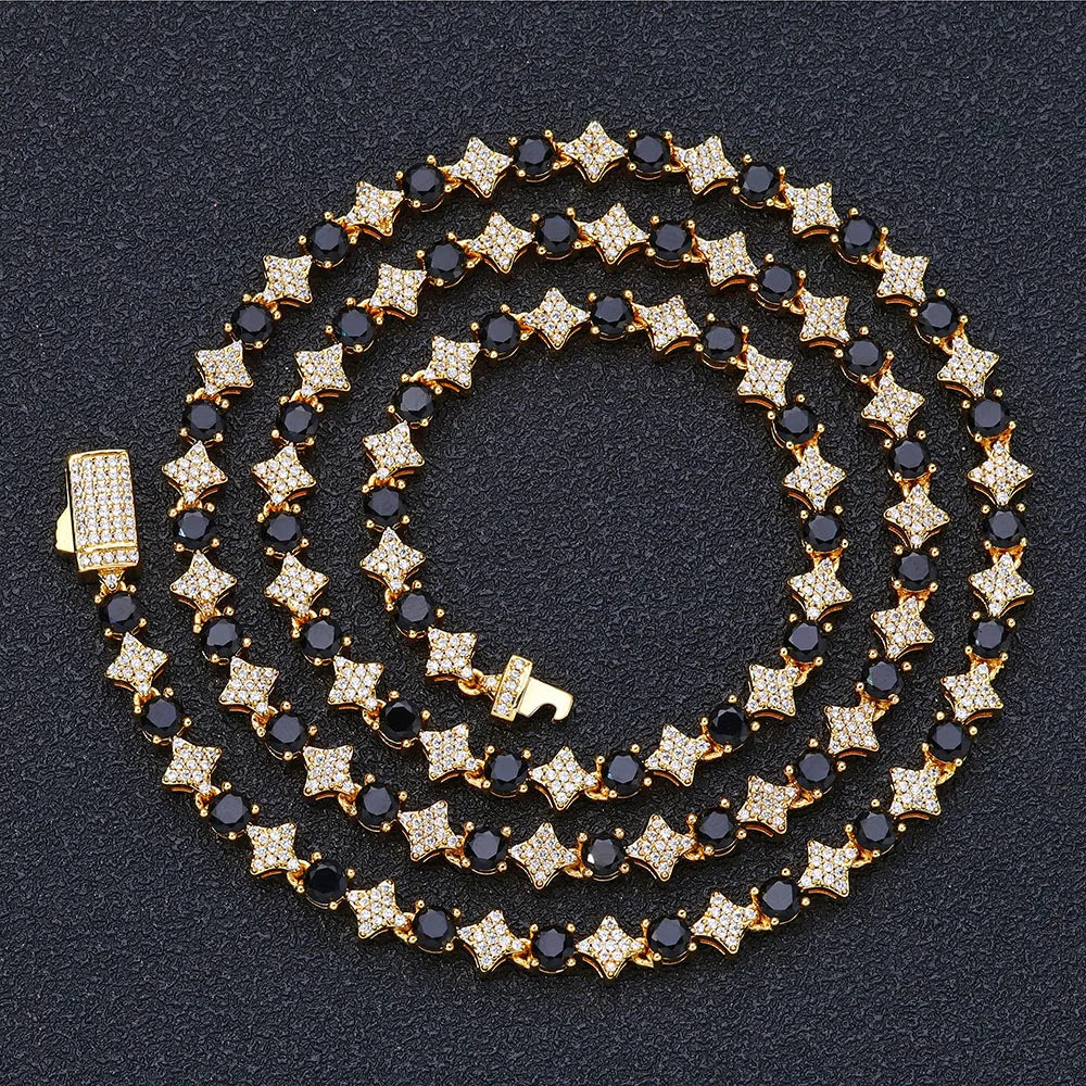 6mm Sparkling Diamond Tennis Chain