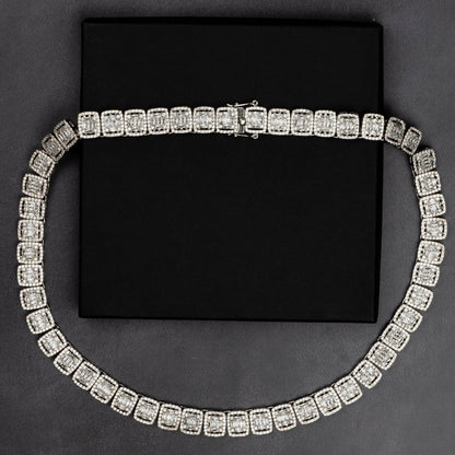 12mm Baguette Tennis Chain