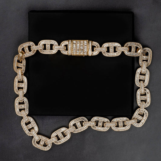 18mm Mariner Baguette Chain
