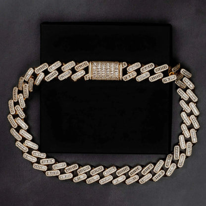 20mm Baguette Cuban Chain