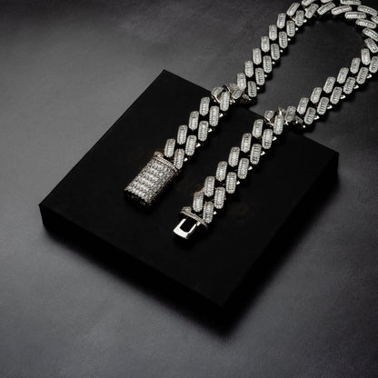 20mm Baguette Cuban Chain