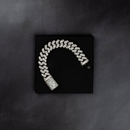 20mm Baguette Prong Bracelet