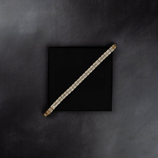14mm Baguette Bracelet