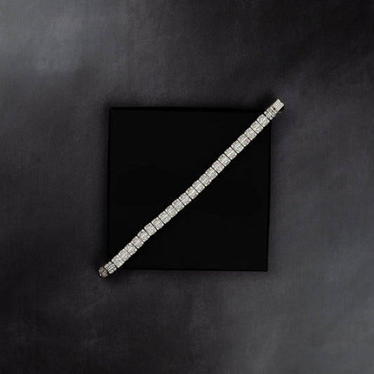 9mm Baguette Bracelet