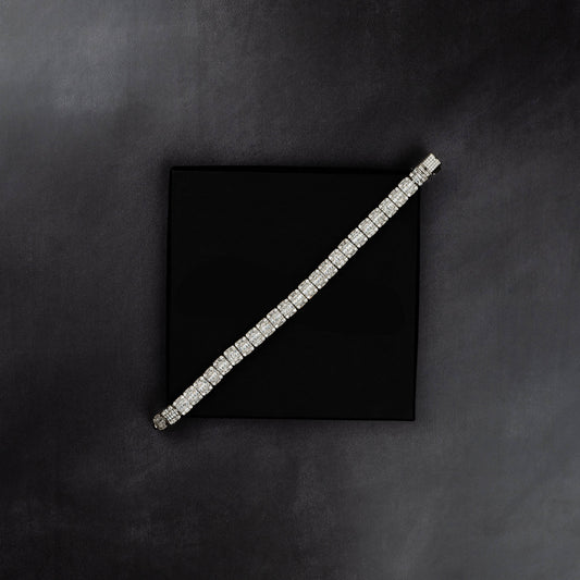 14mm Baguette Bracelet