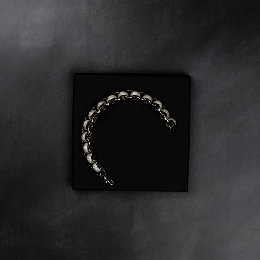 12mm Interlocked Rings Bracelet