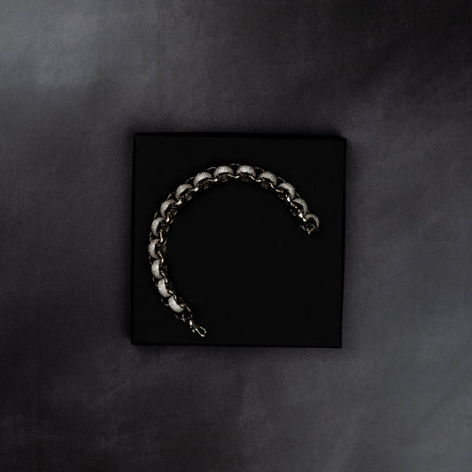 12mm Interlocked Rings Bracelet