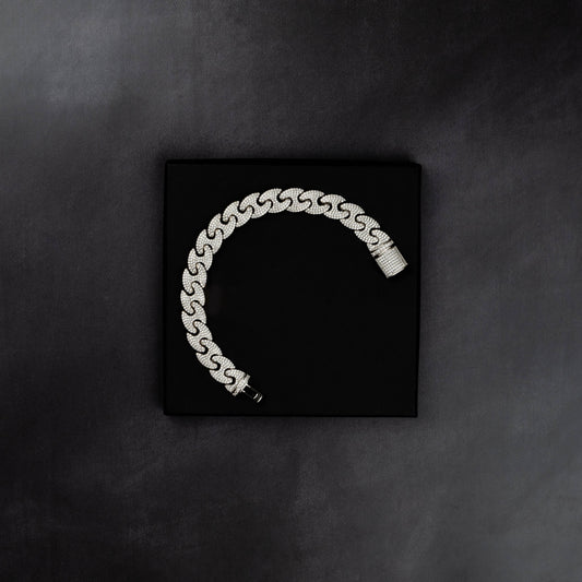 ICERIME 12mm Gucci Link Bracelet