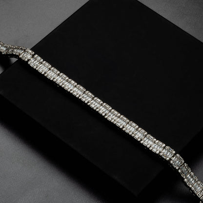 9mm Baguette Bracelet