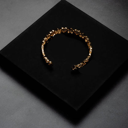 8mm Heart Bangle Bracelet