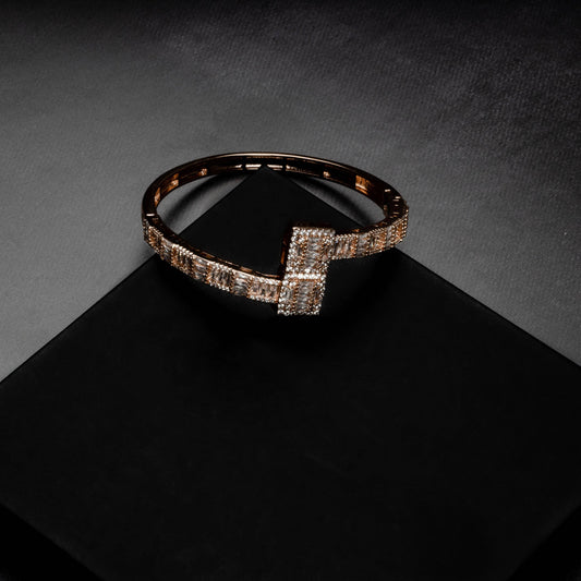 6mm Baguette Bangle Bracelet