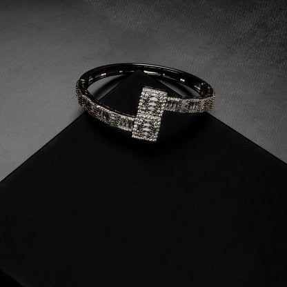 6mm Baguette Bangle Bracelet