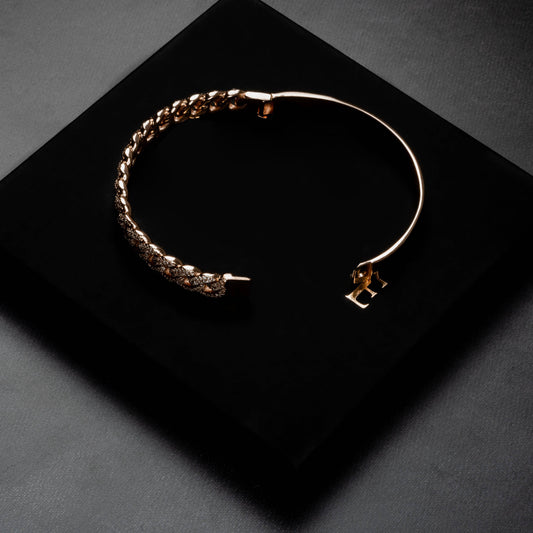 10mm Cuban Bangle Bracelet