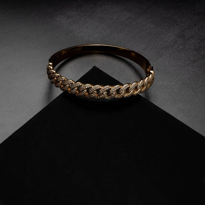 10mm Cuban Bangle Bracelet