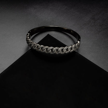 10mm Cuban Bangle Bracelet