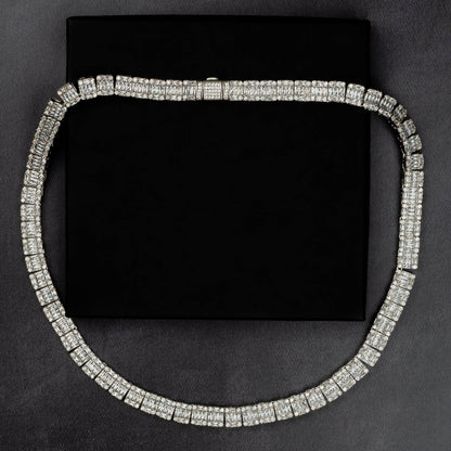 9mm Square Baguette Chain
