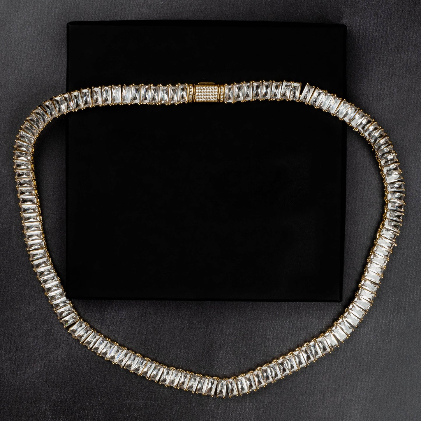9mm Baguette Chain