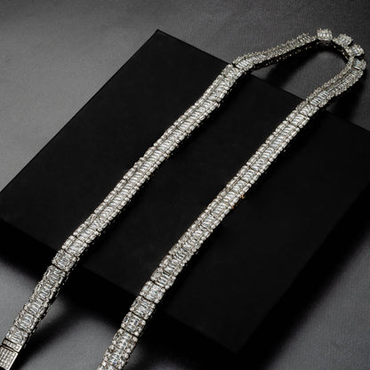 9mm Square Baguette Chain