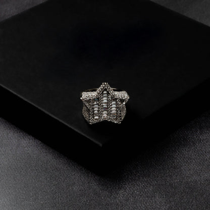 Iced Star Ring