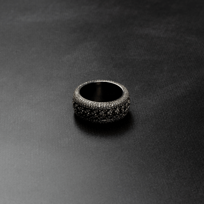 Iced Rotating Cuban Ring