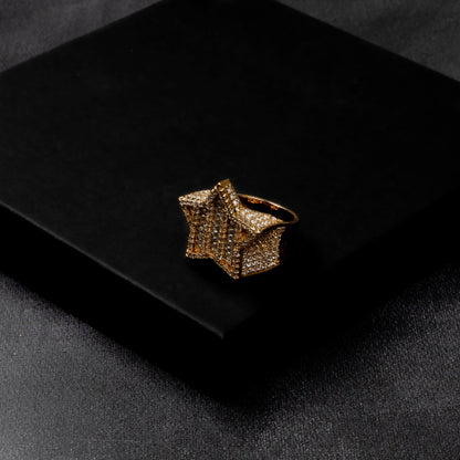 Iced Star Ring
