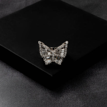 Iced Butterfly Ring