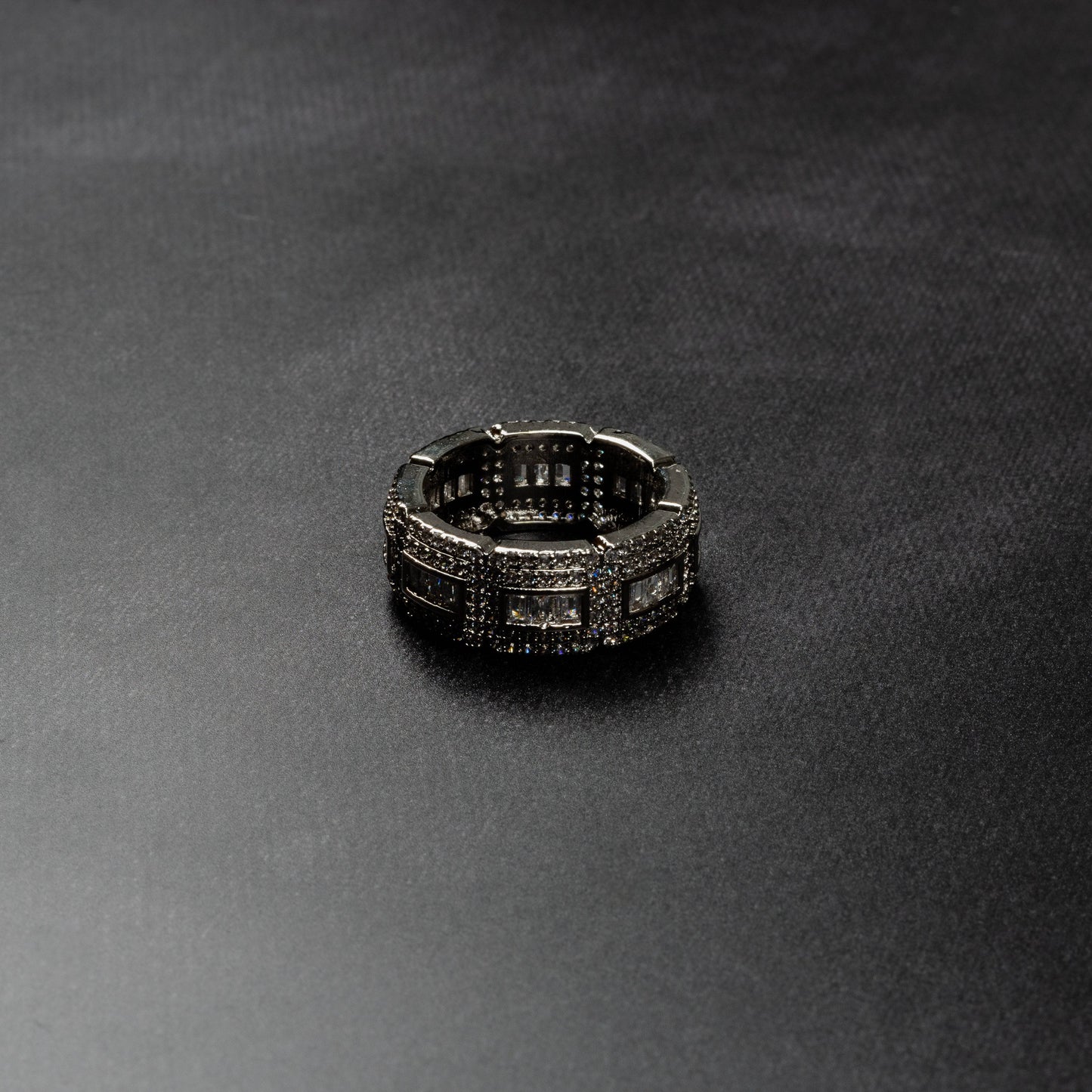 Iced Chunk Ring