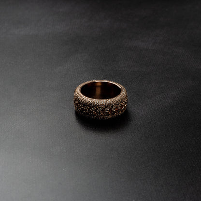 Iced Rotating Cuban Ring