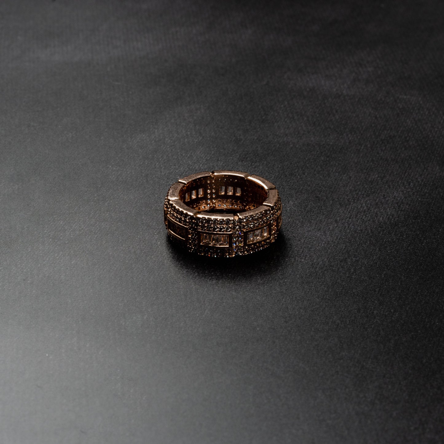 Iced Chunk Ring