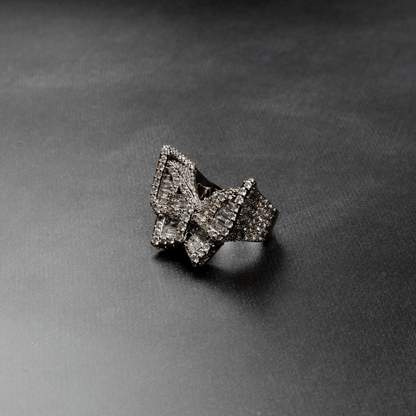 Iced Butterfly Ring