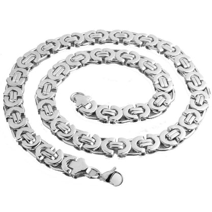 Flat ring clavicle chain