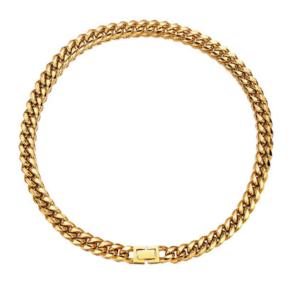 12mm stainless steel Cuban chain
