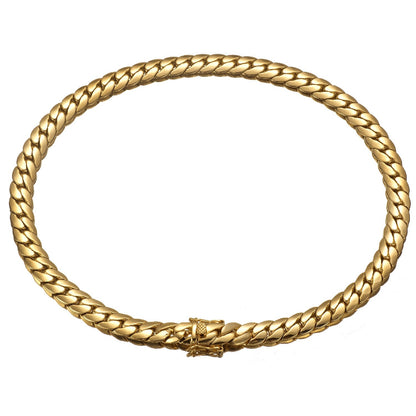 18K Gold Cuban Necklace
