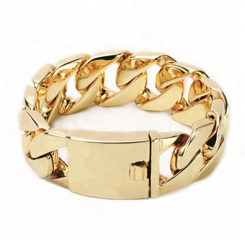 32mm Cuban chain bracelet