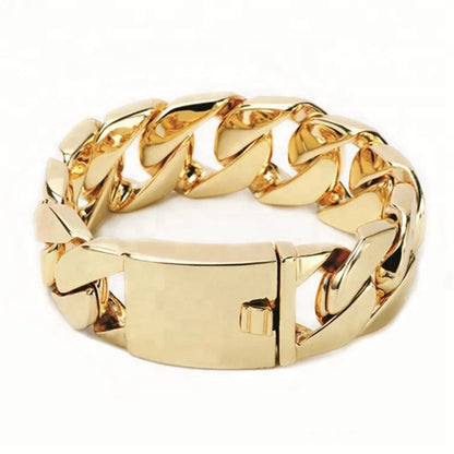 32mm Cuban chain bracelet