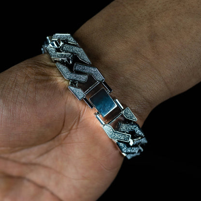 15mm Symmetrical Cuban Bracelet