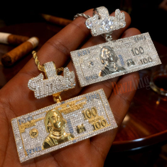 ICERIME trend full diamond pendant