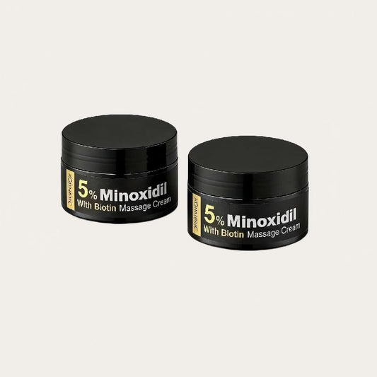 KORMESIC 5% Minoxidil Biotin Scalp Massage Cream | Supports Thicker Hair