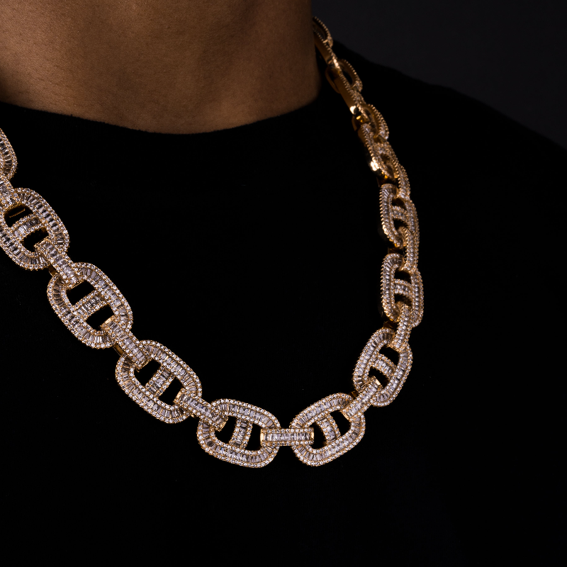 18mm Mariner Baguette Chain