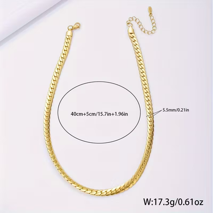 18K plated stainless steel chain