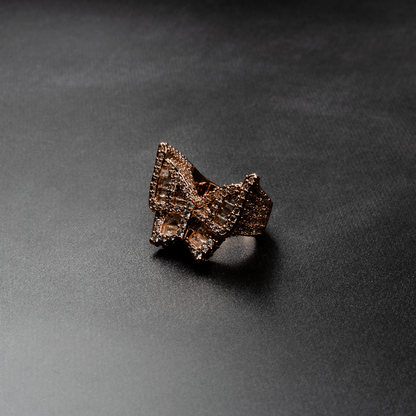 Iced Butterfly Ring