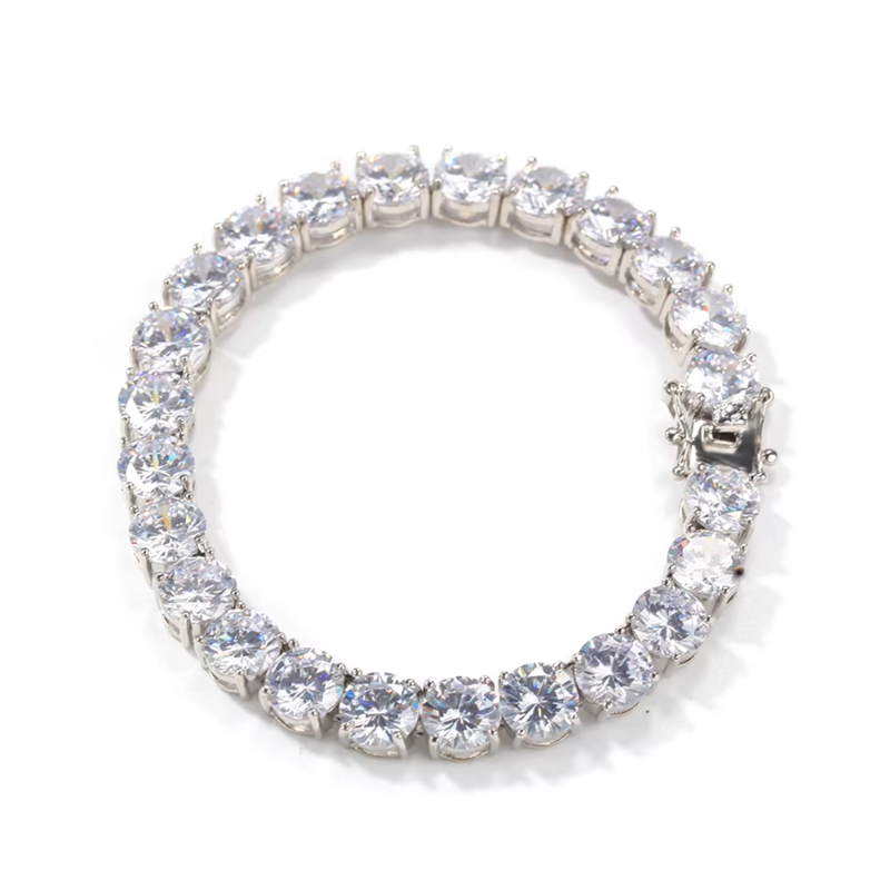 2mm 3mm 4mm 5mm 8mm wide single row tennis chain
