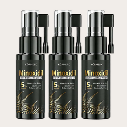 KORMESIC 5% Minoxidil Biotin Hair Growth Serum - Anti Hair Loss Essence Water