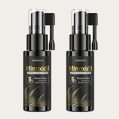 KORMESIC 5% Minoxidil Biotin Hair Growth Serum - Anti Hair Loss Essence Water