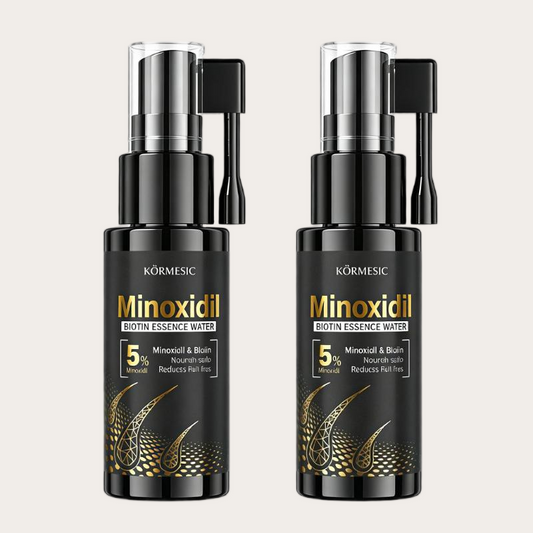 KORMESIC 5% Minoxidil Biotin Hair Growth Serum - Anti Hair Loss Essence Water