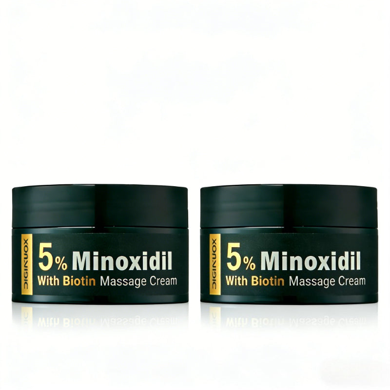 KORMESIC 5% Minoxidil Biotin Massage Cream - Anti Hair Loss & Hair Growth Scalp Cream