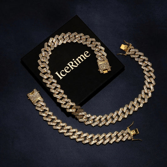 20mm Prong Chain & Prong Bracelet Bundle