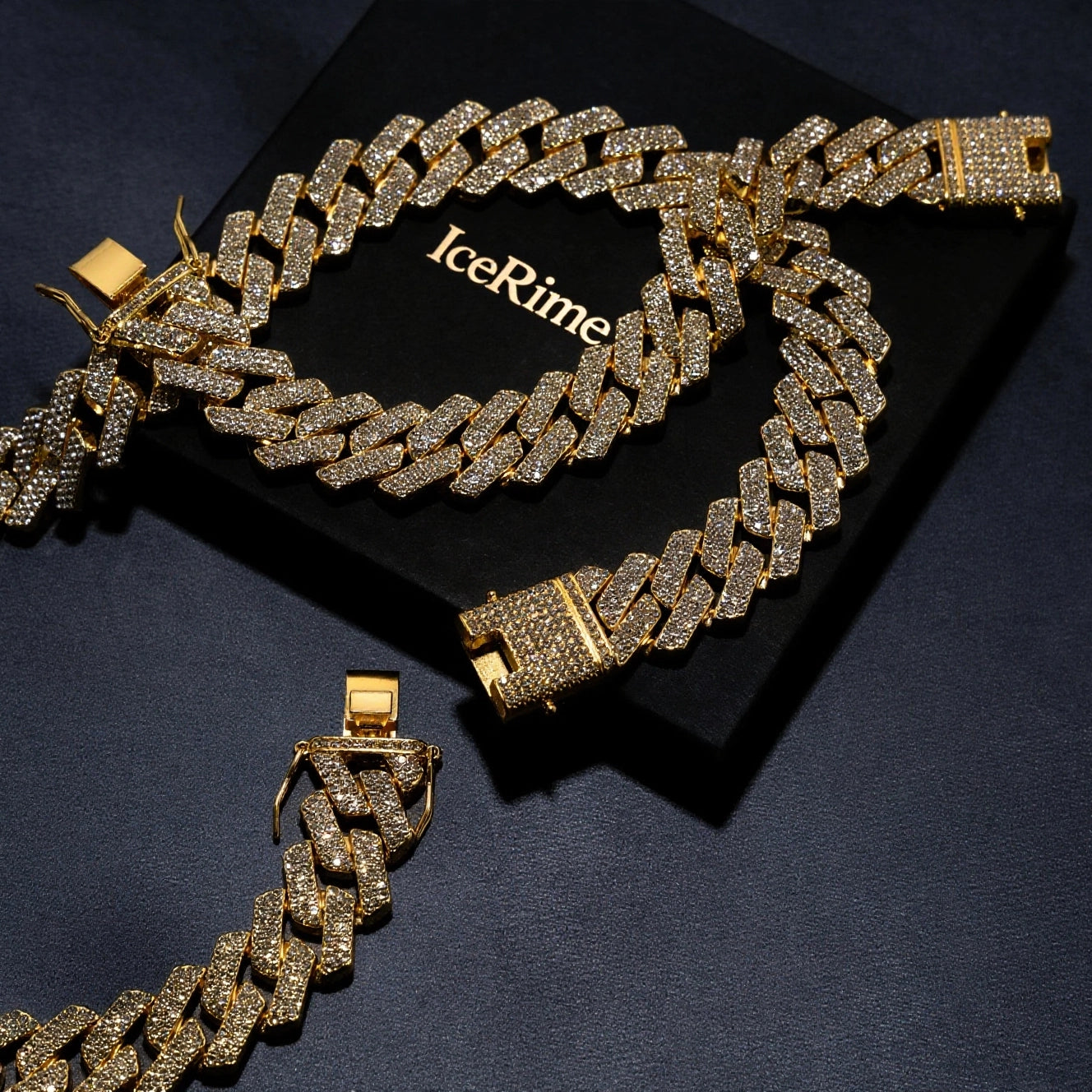 20mm Prong Chain & Prong Bracelet Bundle