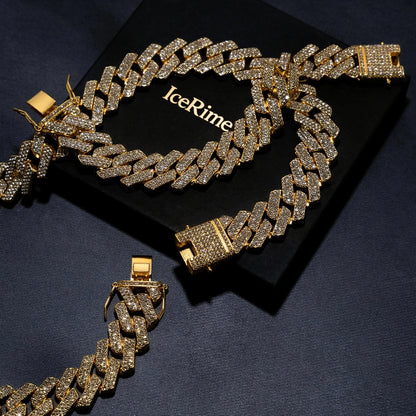 20mm Prong Chain & Prong Bracelet Bundle